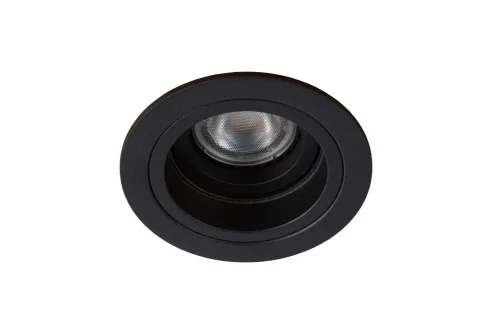 Светильник точечный EMBED 22958/01/30 Lucide чёрный 1 лампа, основание чёрное в стиле современный  фото 2